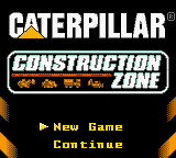 Construction Zone screenshot 1 for GameBoy Color